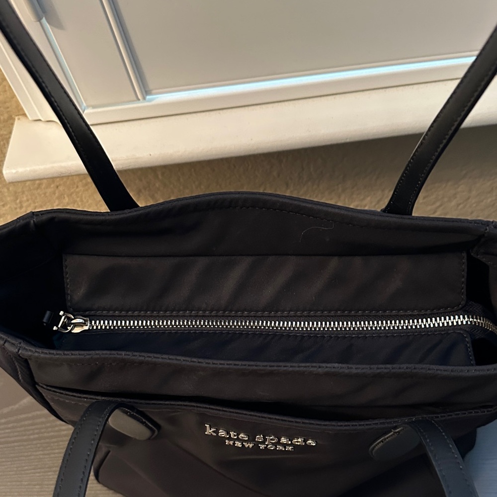 kate spade Black Nylon Tote with Logo - Picture 2 of 11